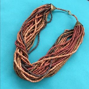 Wooden Chunky Necklace